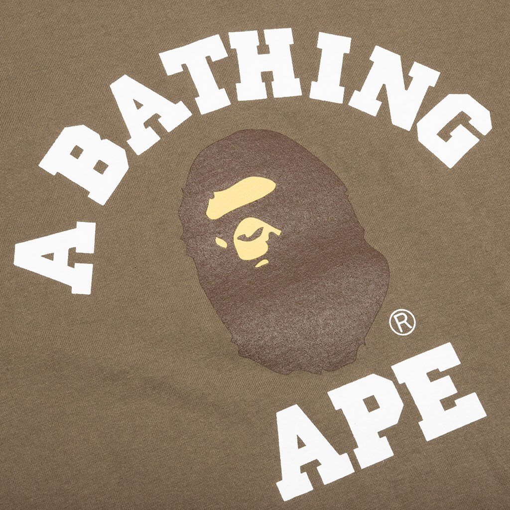 College Tee - Brown - Image 3