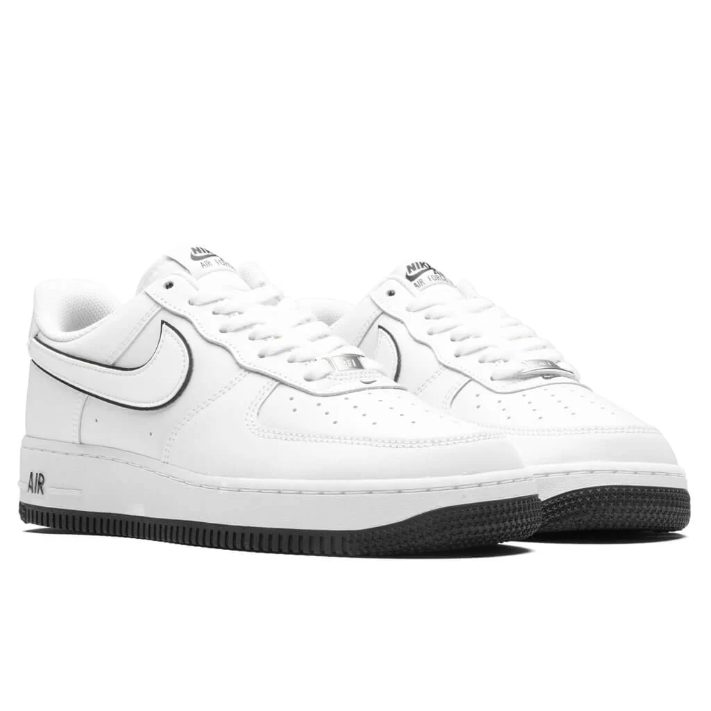 Air Force 1 '07 - White/Black/White - Image 2