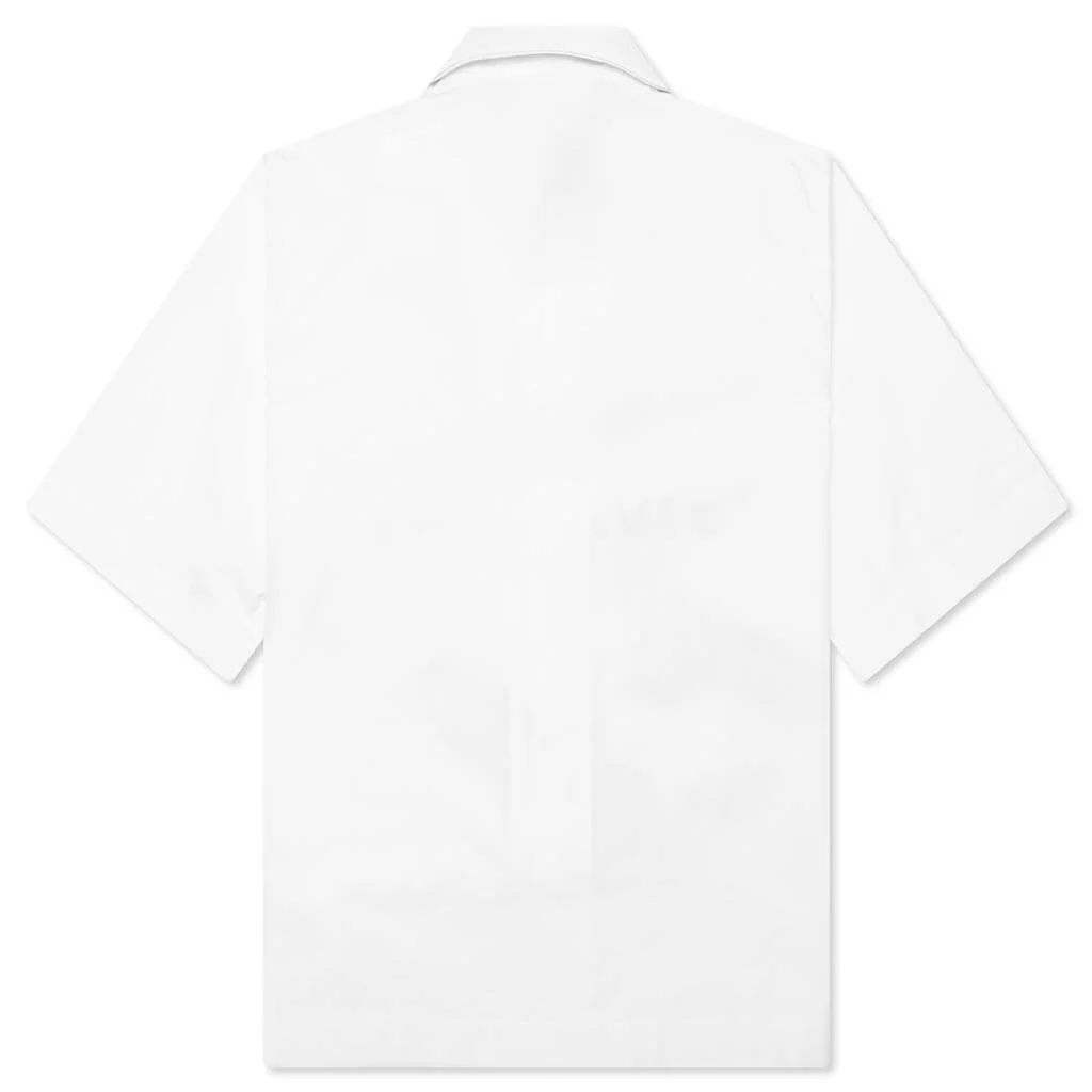 Archetype Hawaiian Shirt - White/Black - Image 2