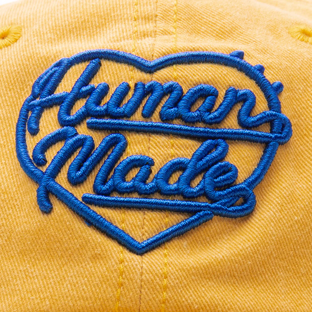 6 Panel Cap #1 - Yellow - Image 2