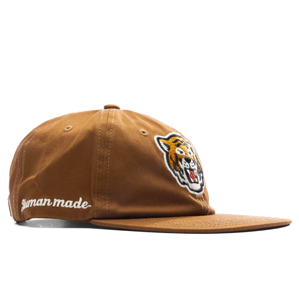 6 Panel Twill Cap #1 - Brown - Image 2