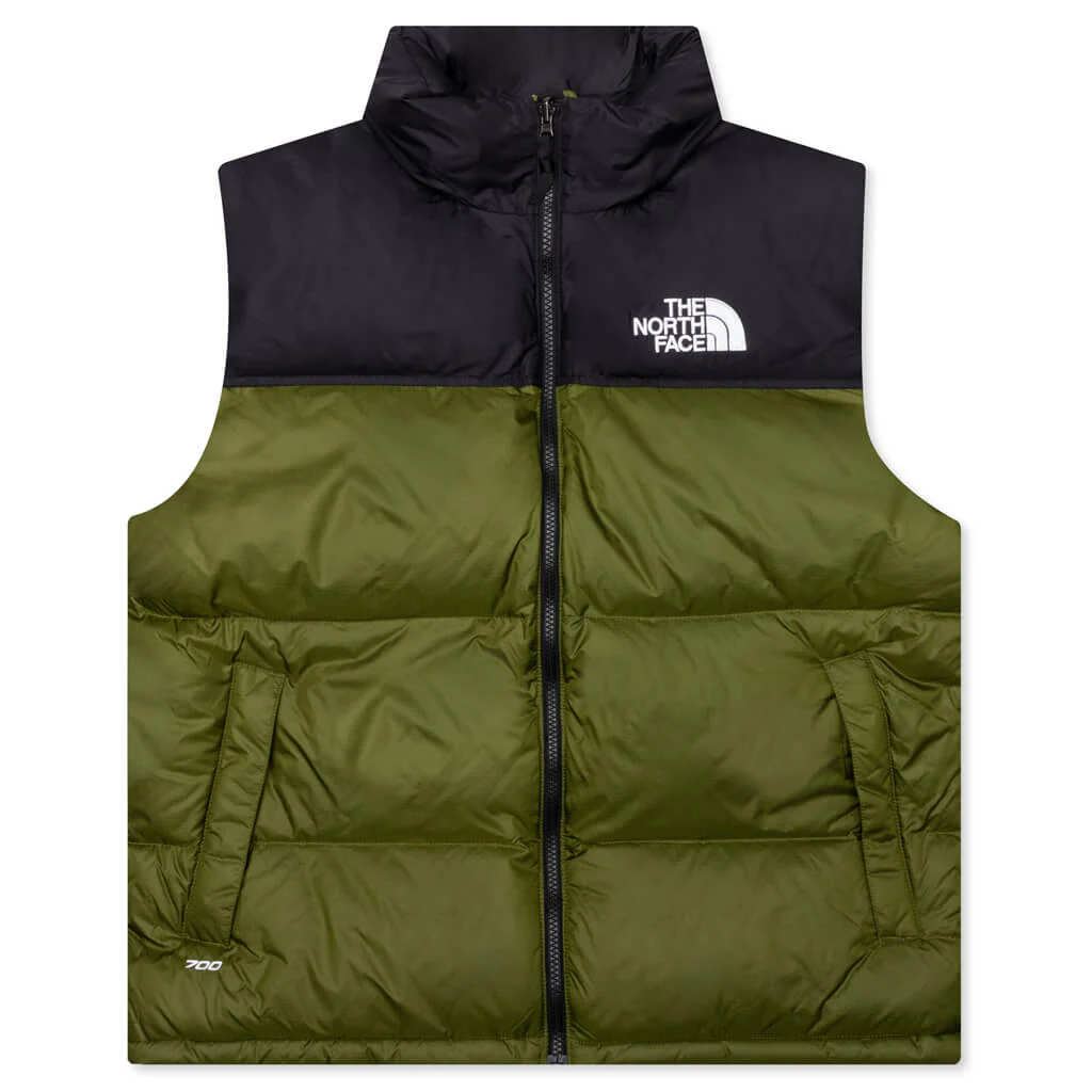 96' Retro NUPTSE Vest - Forest Olive