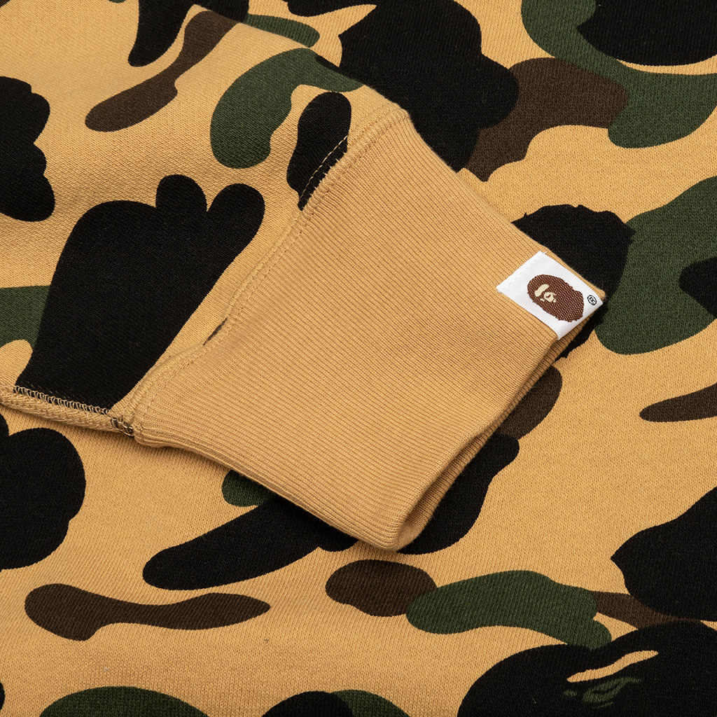 1st Camo Full Zip Hoodie - Yellow - Image 3