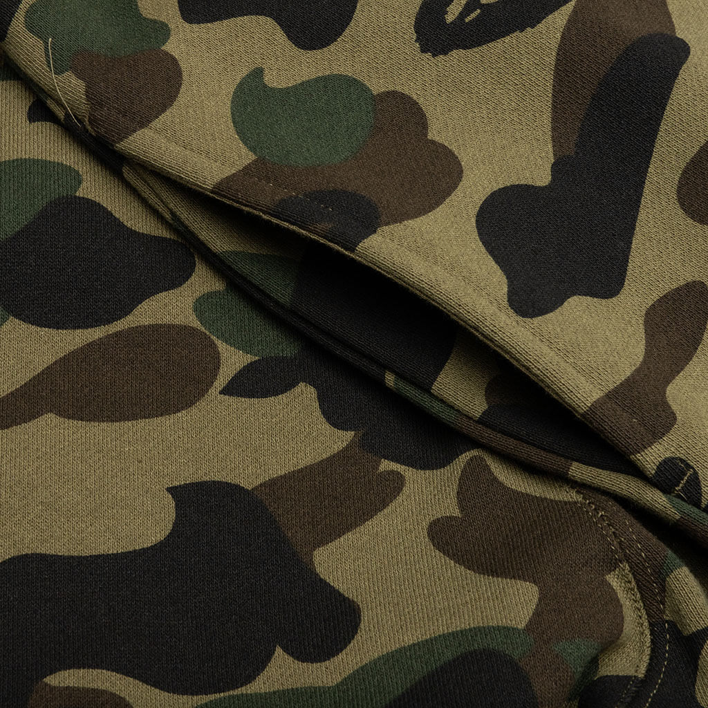 1st Camo Wide Fit Sweat Pants - Green - Image 5