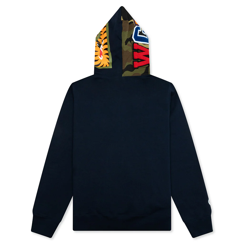 1st Shark Full Zip Hoodie - Navy - Image 2