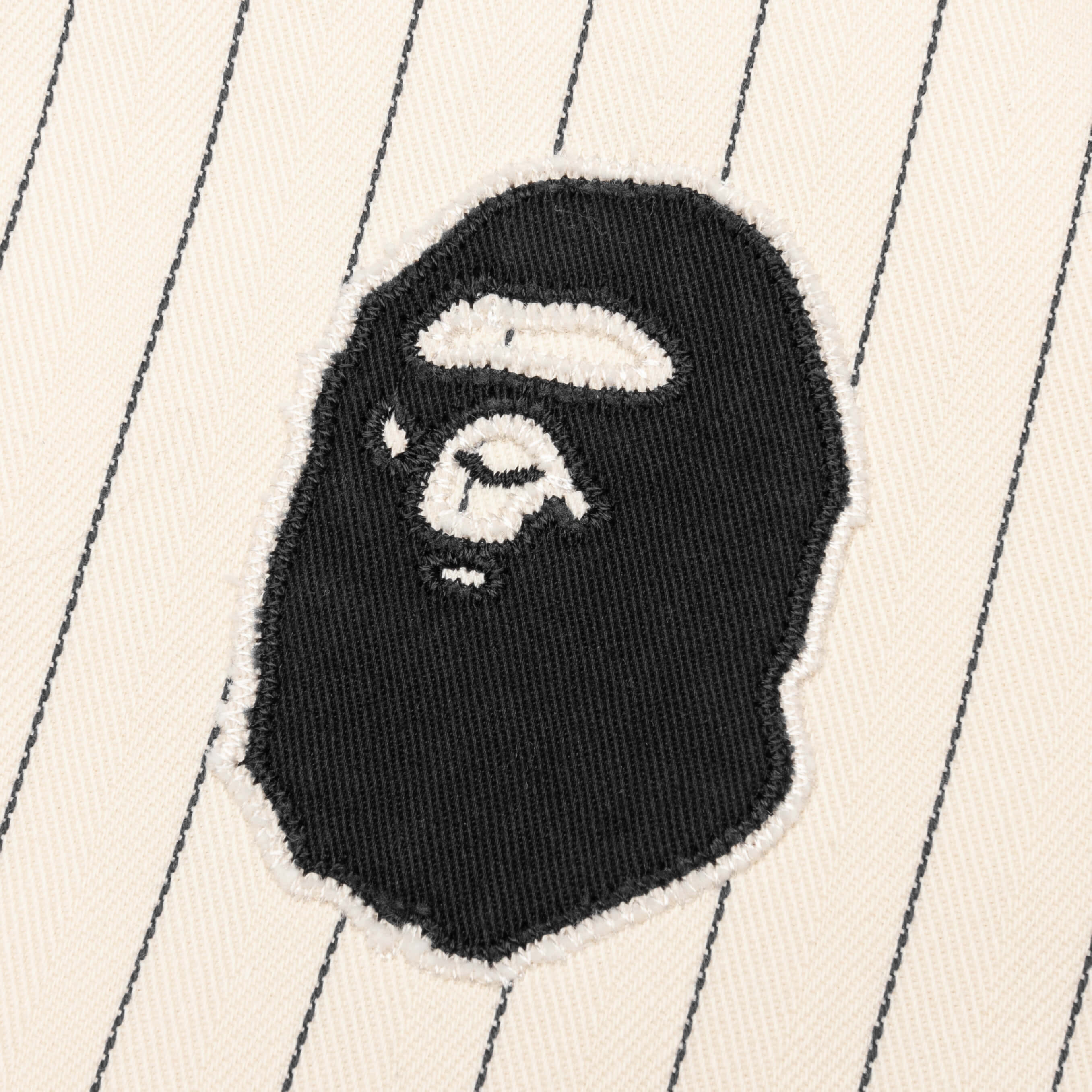 A Bathing Ape Baseball Shirt - Ivory - Image 4