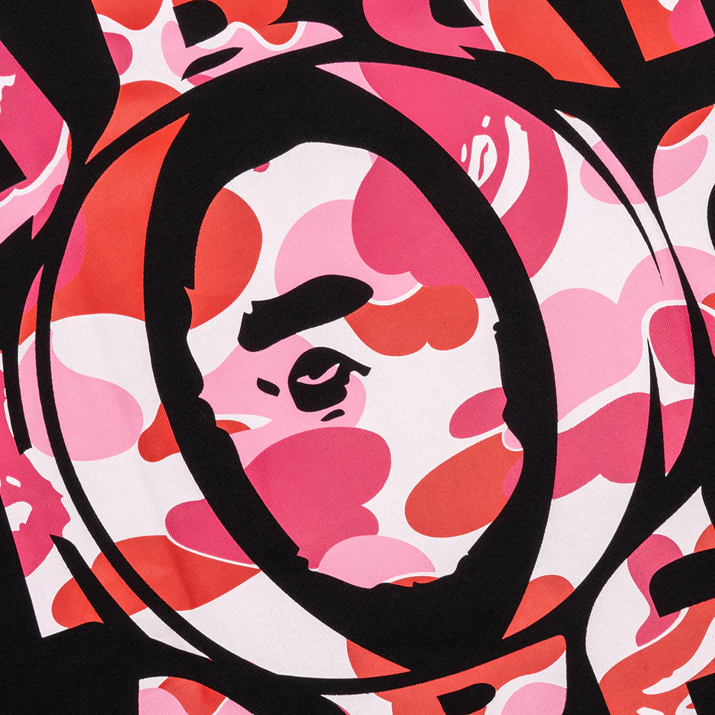 Abc Camo Ape Head Relaxed Fit Tee - Black - Image 4