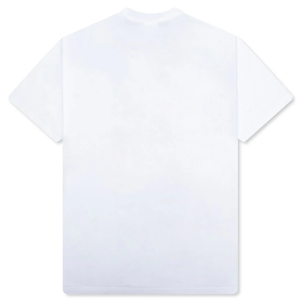 ABC Camo By Bathing Ape Tee - White/Pink - Image 2