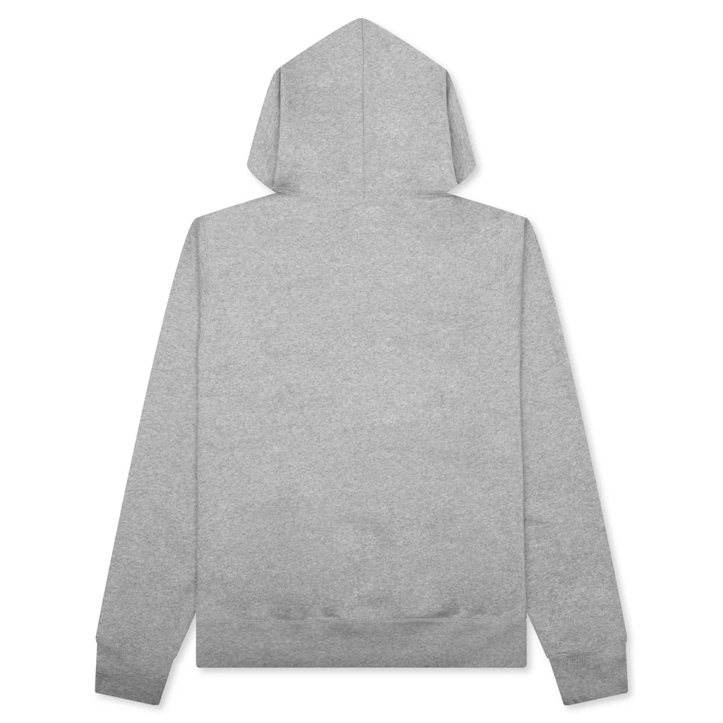 Abc Camo College Pullover Hoodie - Gray - Image 2