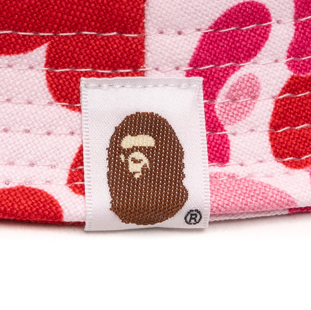Abc Camo Logo Bucket Hat - Pink - Image 3