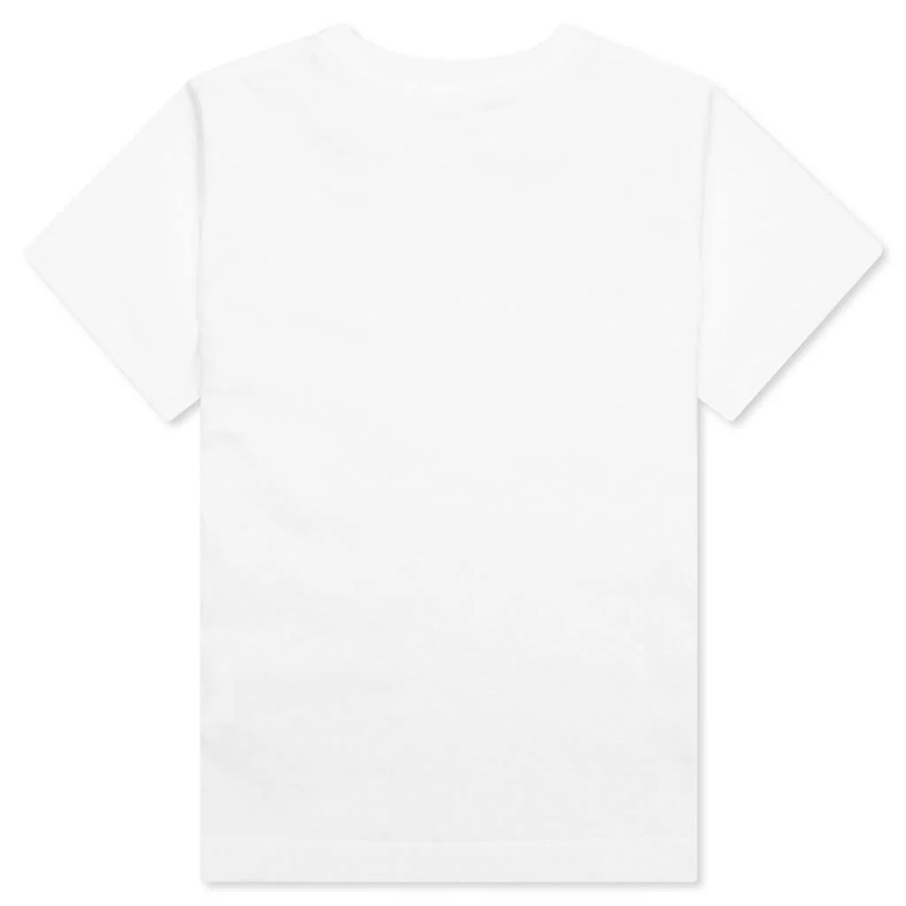 Kids Abc Camo Side Big Ape Head Tee  - White - Image 2