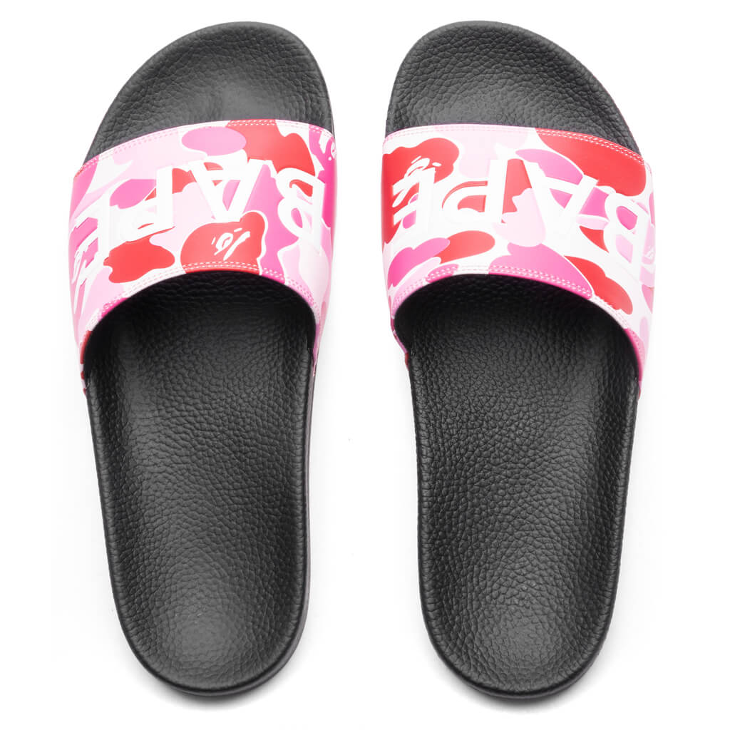 Abc Camo Slide Sandals  - Pink - Image 2
