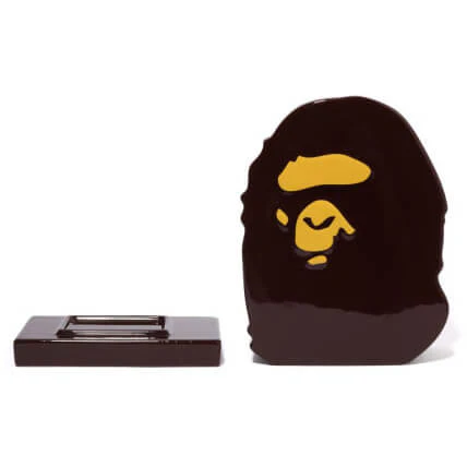 Ape Head Incense Holder - Brown - Image 3