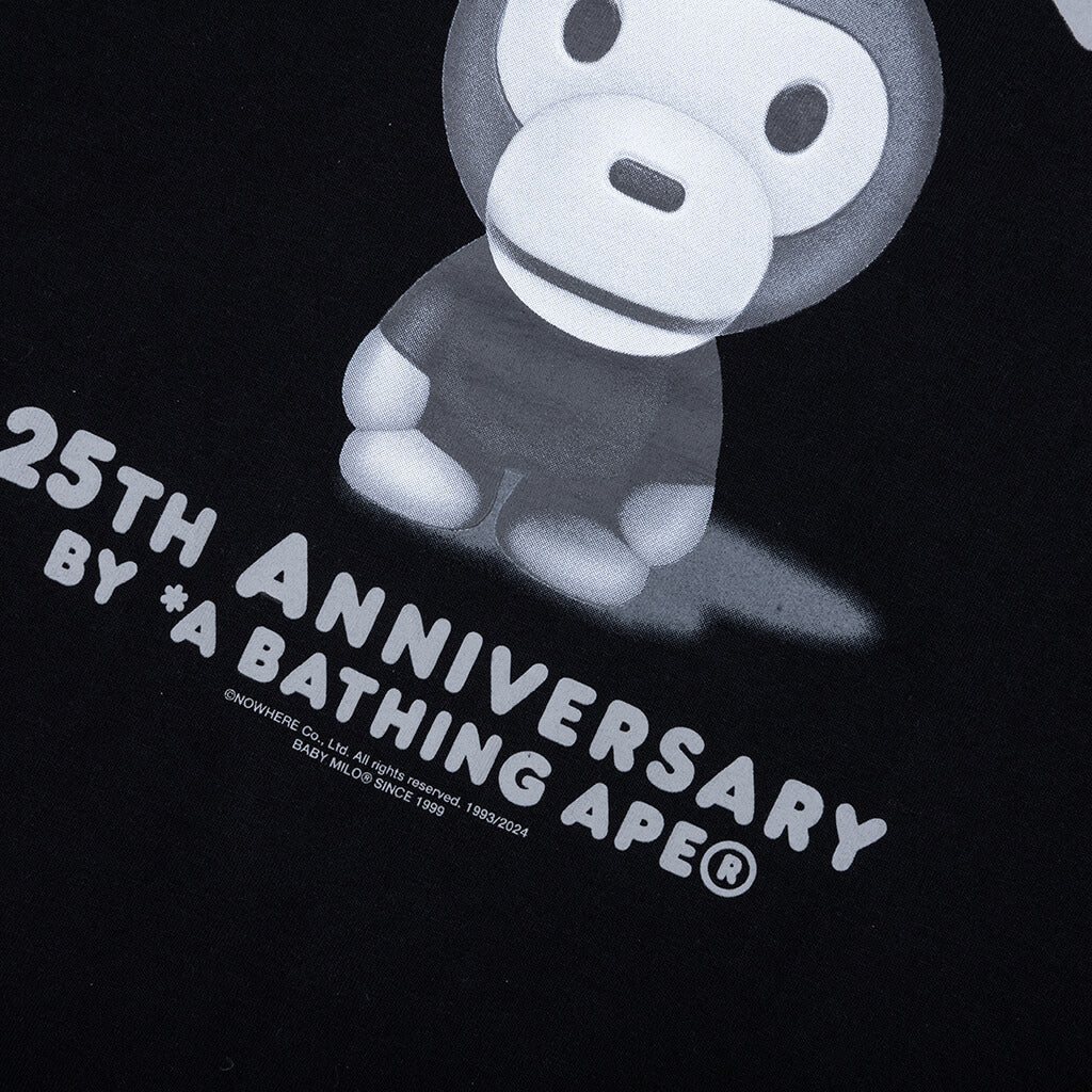 Baby Milo 25th Anniversary Photo Tee - Black - Image 3
