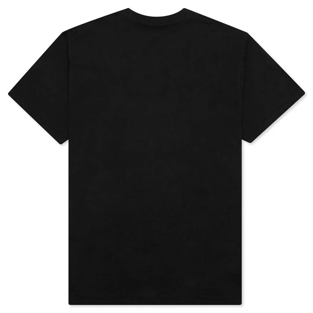Bape Logo Monogram By Bathing Ape Tee - Black/Beige - Image 2