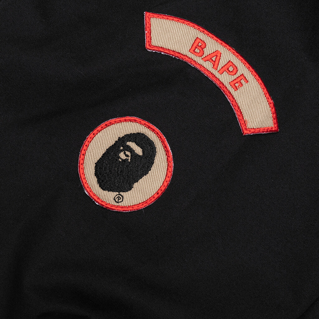 Bape Relaxed Fit Boyscout Shirt - Black - Image 4
