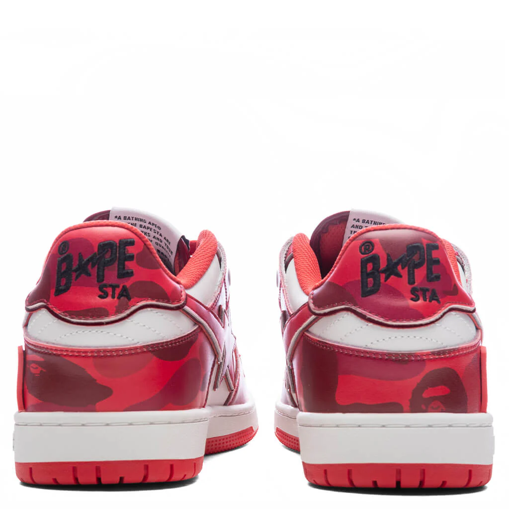 Bape SK8 STA #1 M2 - Red - Image 4