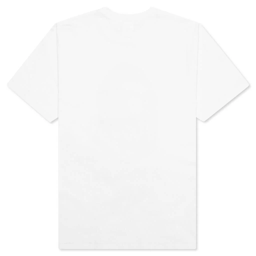 Color Camo Crazy College Tee - White - Image 2