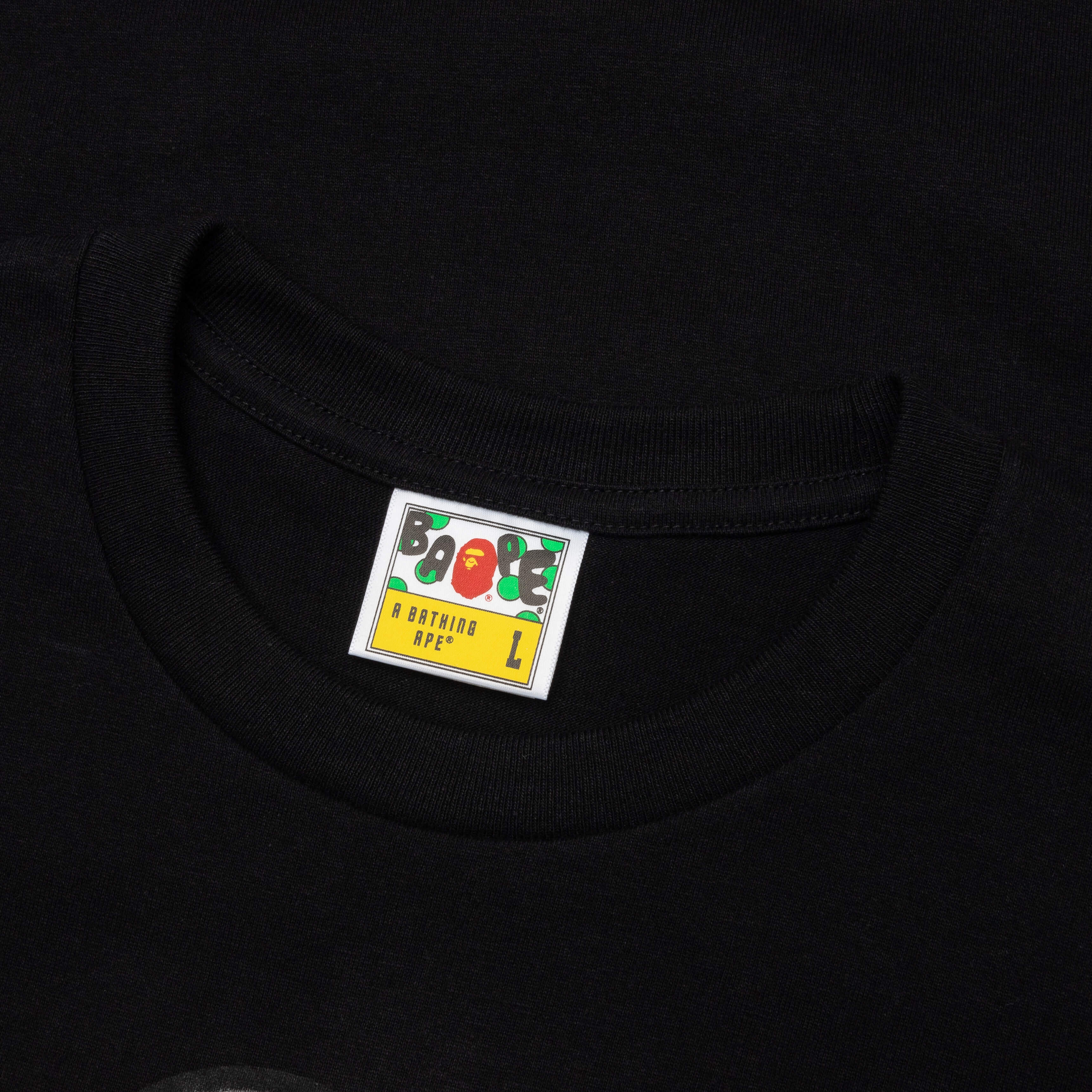 Color Camo Milo on Big Ape Tee - Black/Navy - Image 3