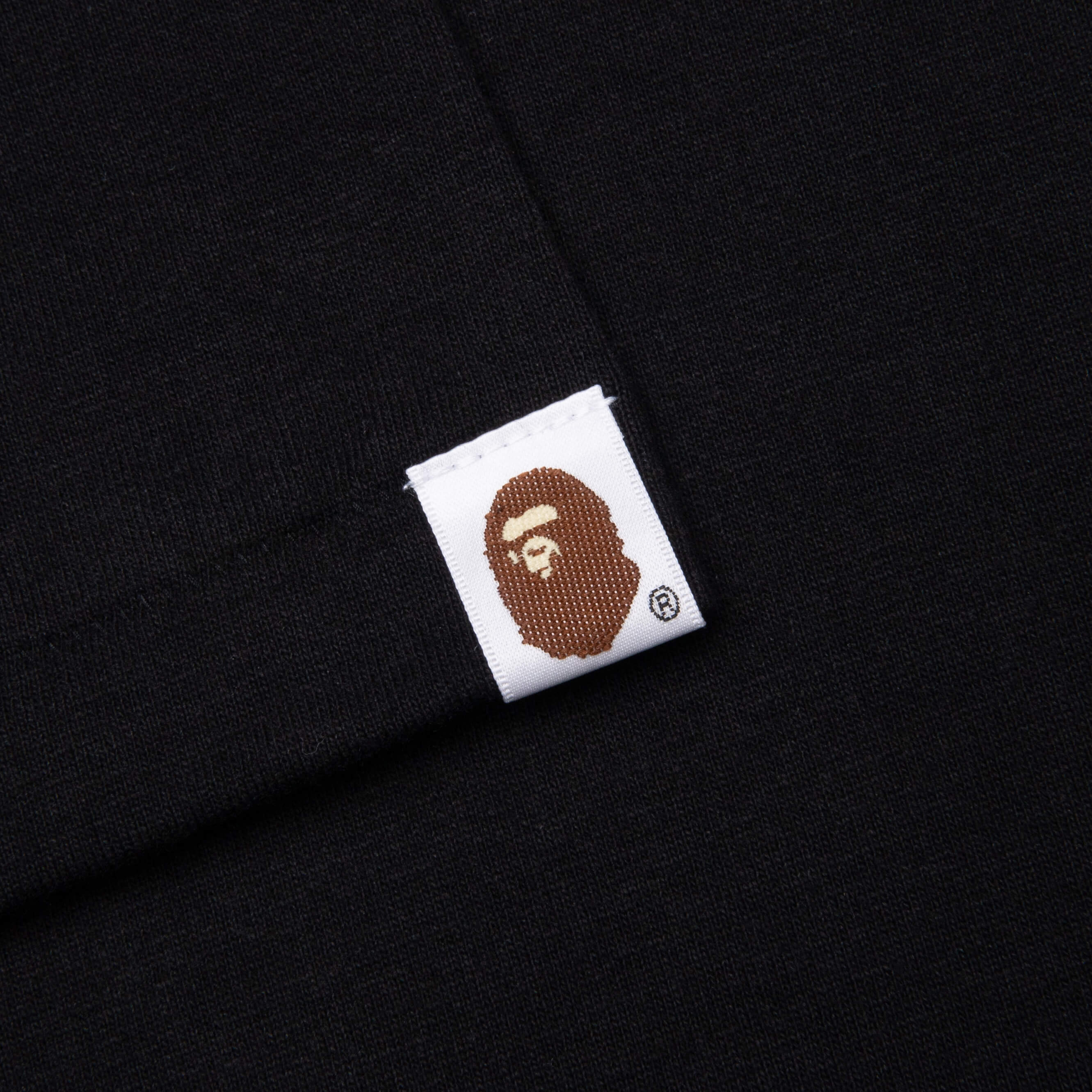 Color Camo Milo on Big Ape Tee - Black/Navy - Image 5