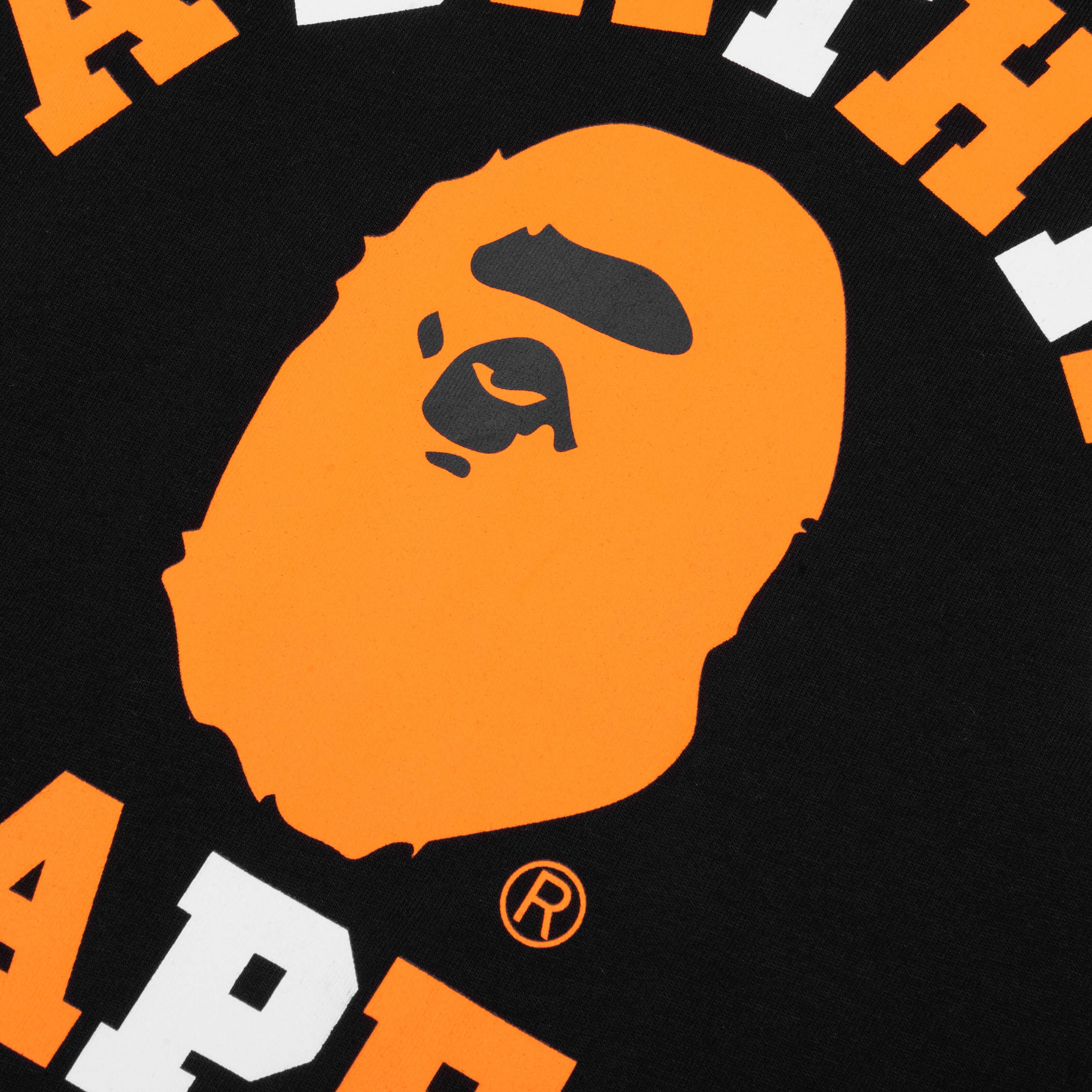 Feature x Bape College Relaxed Fit Tee - Black - Image 3