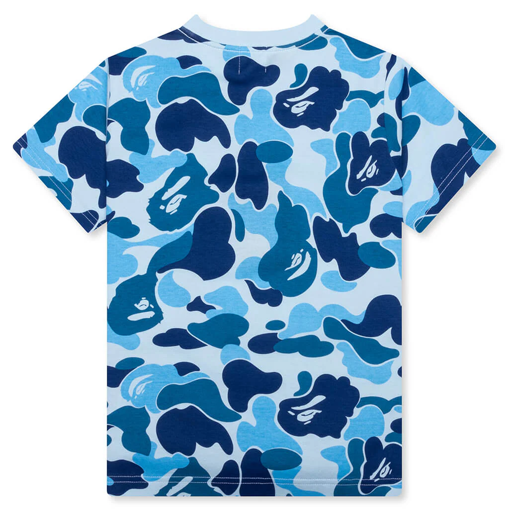 Kid's ABC Camo Busy Works Tee - Blue - Image 2