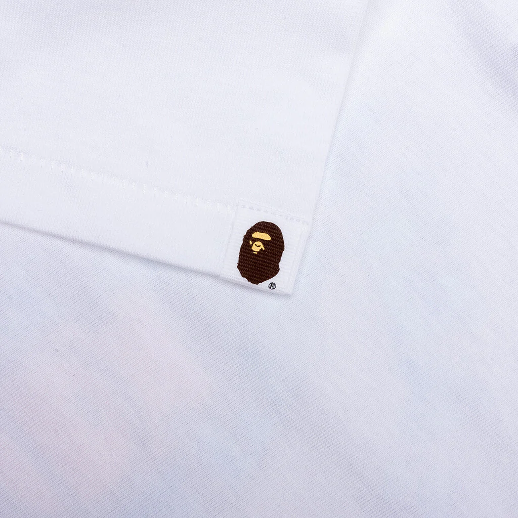 Kid's ABC Camo Milo Hoodie Tee - White/Black - Image 4