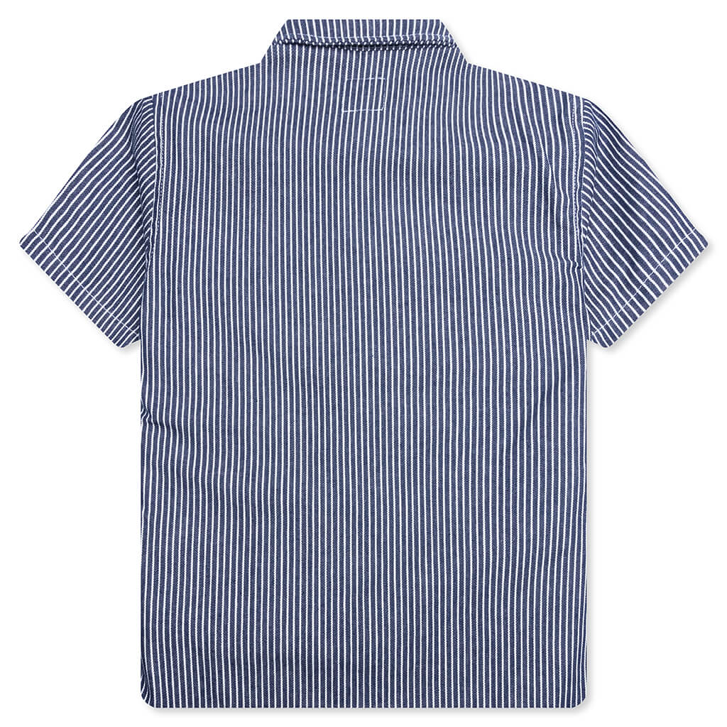 Kid's Hickory Baby Milo Patch S/S Shirt - Navy - Image 2