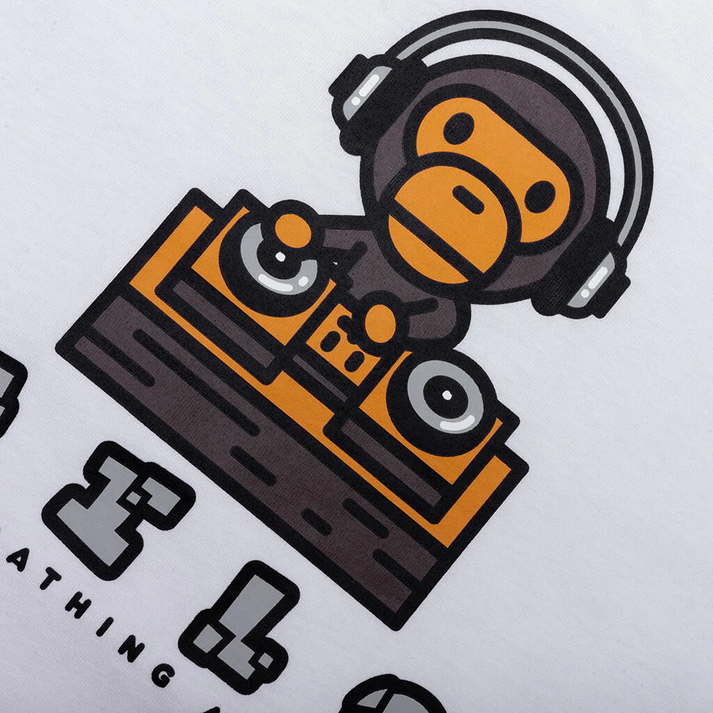 Kid's Milo DJ Tee - White - Image 3