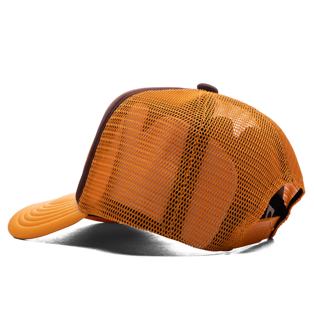 Kid's Milo Face Mesh Cap - Brown - Image 4