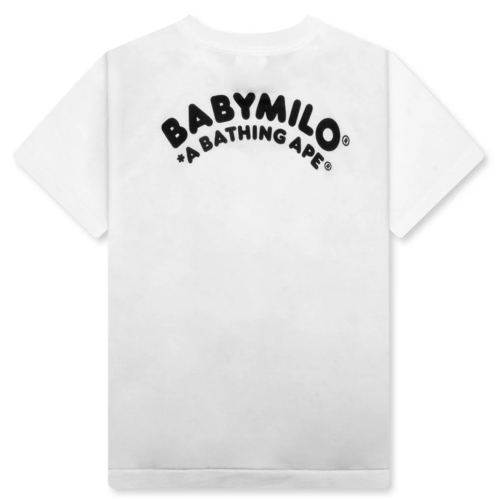 Kid's Milo Face Tee - White - Image 2