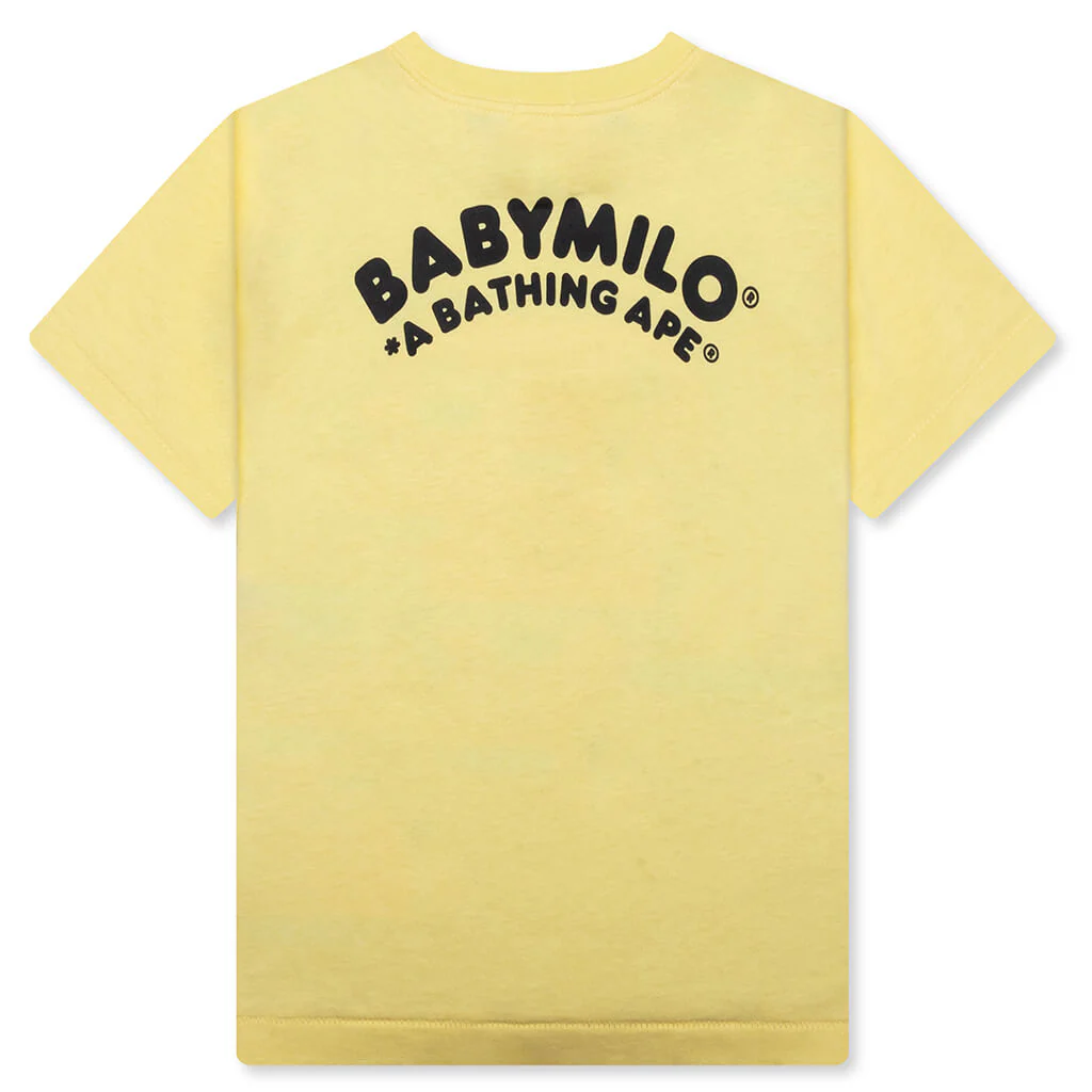 Kid's Milo Face Tee - Yellow - Image 2