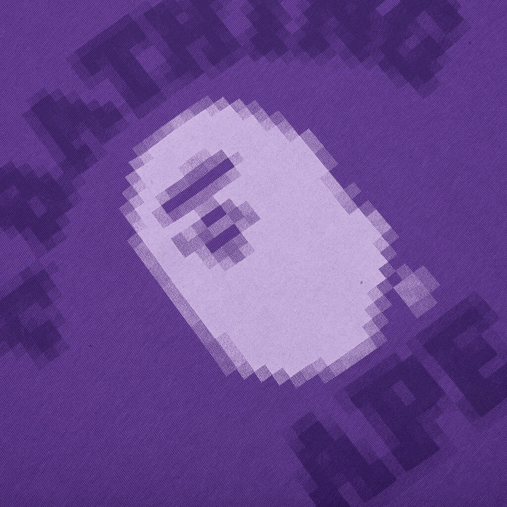 Pixal College Relaxed Fit Tee - Purple - Image 3