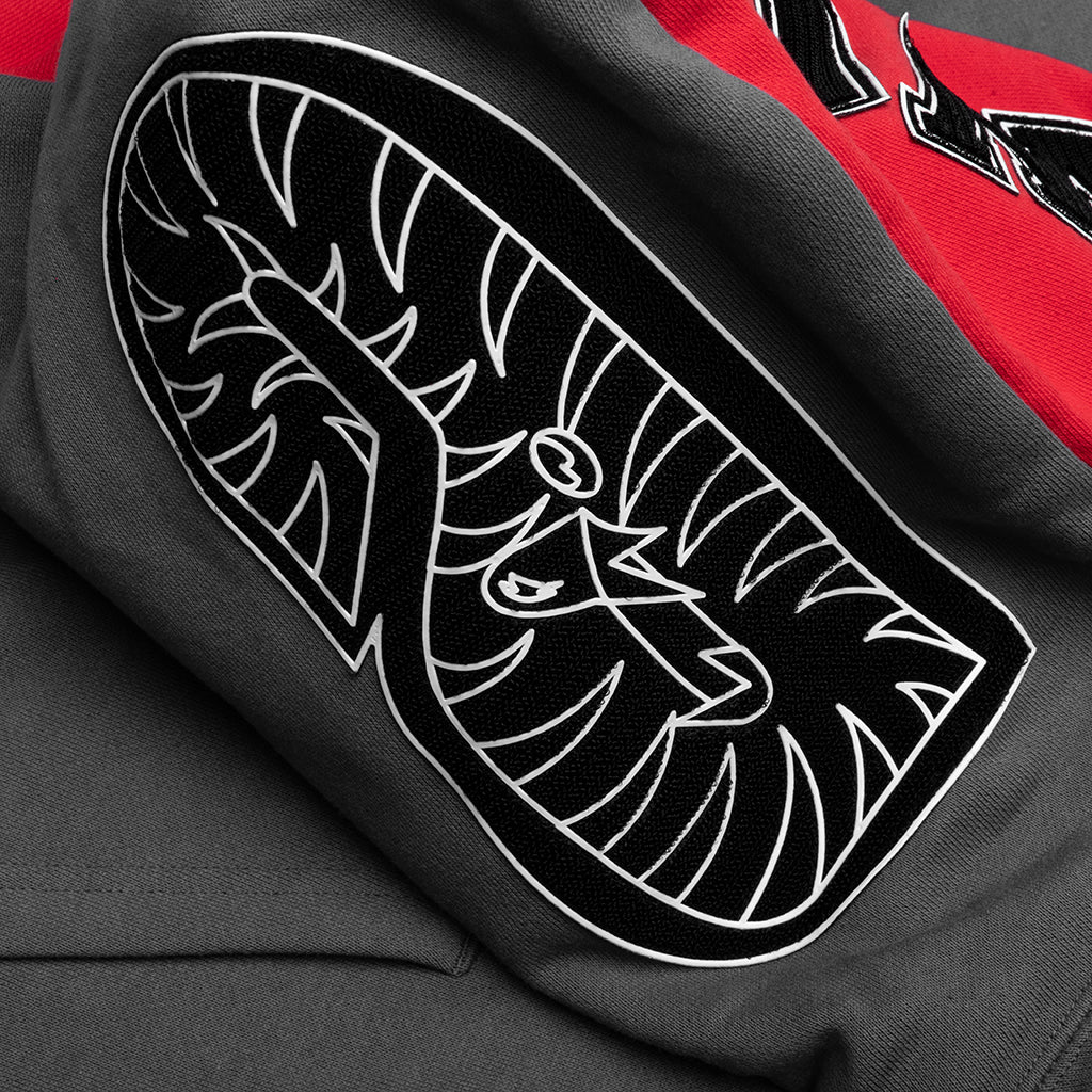Shark Full Zip Hoodie Malaysia - Gray - Image 5