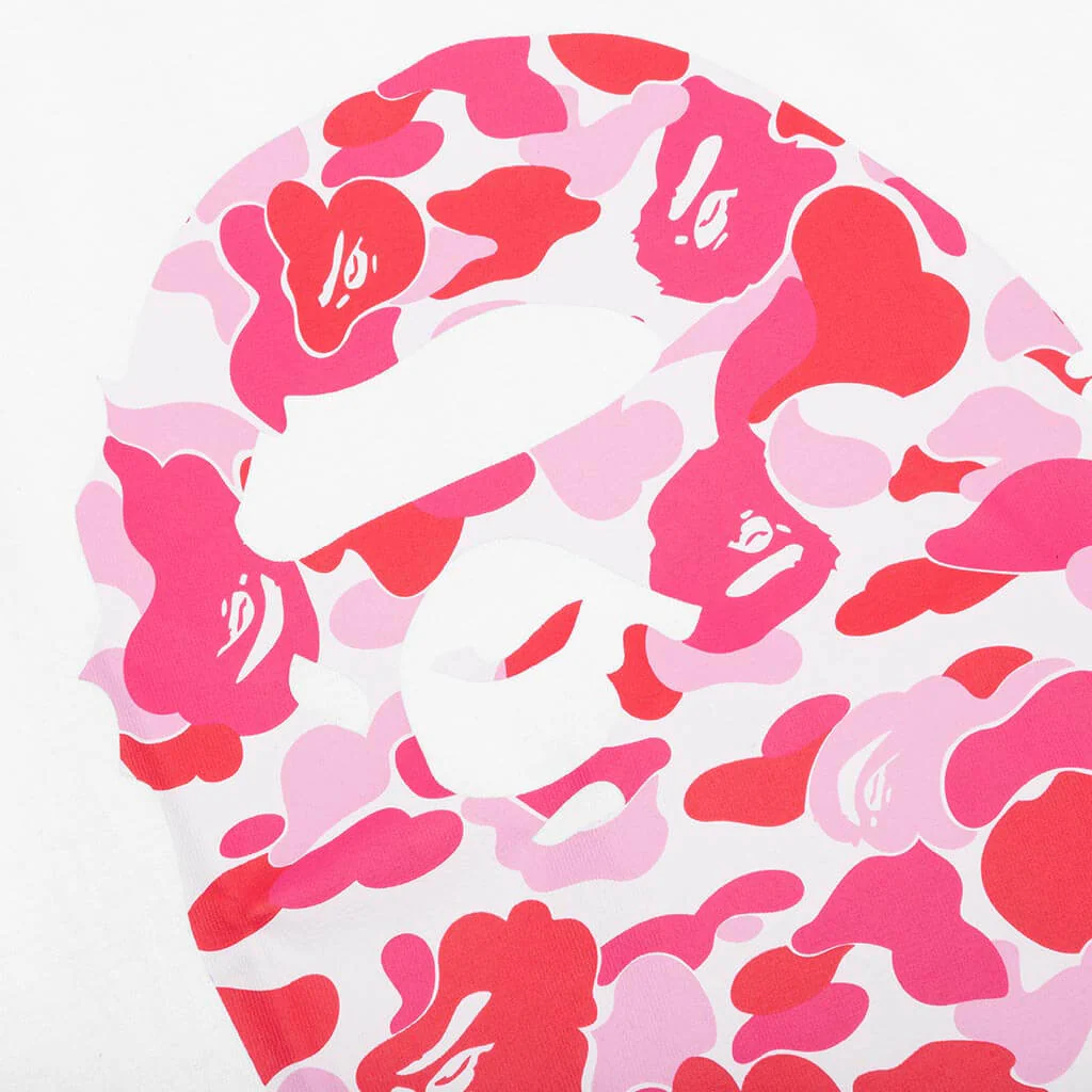 ABC Camo By Bathing Ape Tee - White/Pink - Image 3