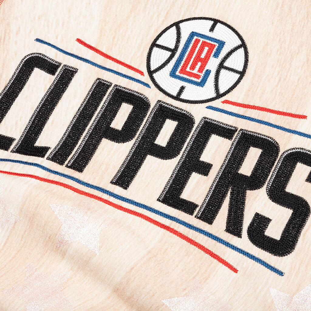 Advisory Board Crystals x LA Clippers Hoodie - Wood Grain - Image 4