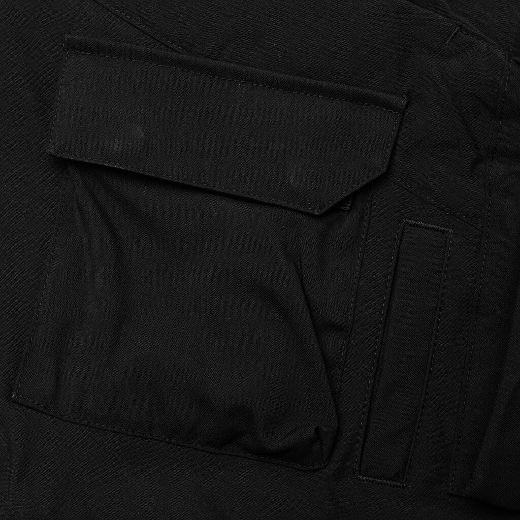 Nylon Stretch BDU Short Pant - Black - Image 5