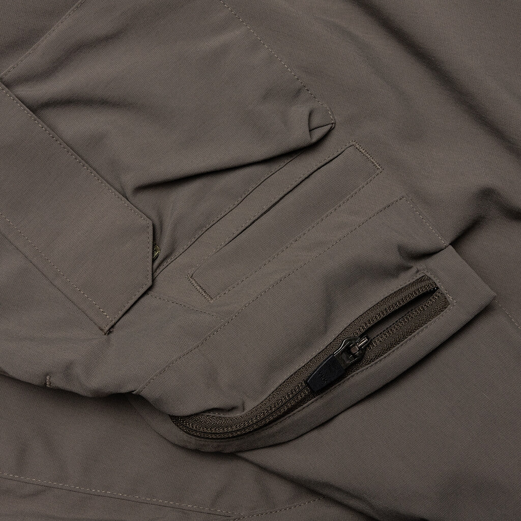 Nylon Stretch BDU Short Pant - Grey - Image 3