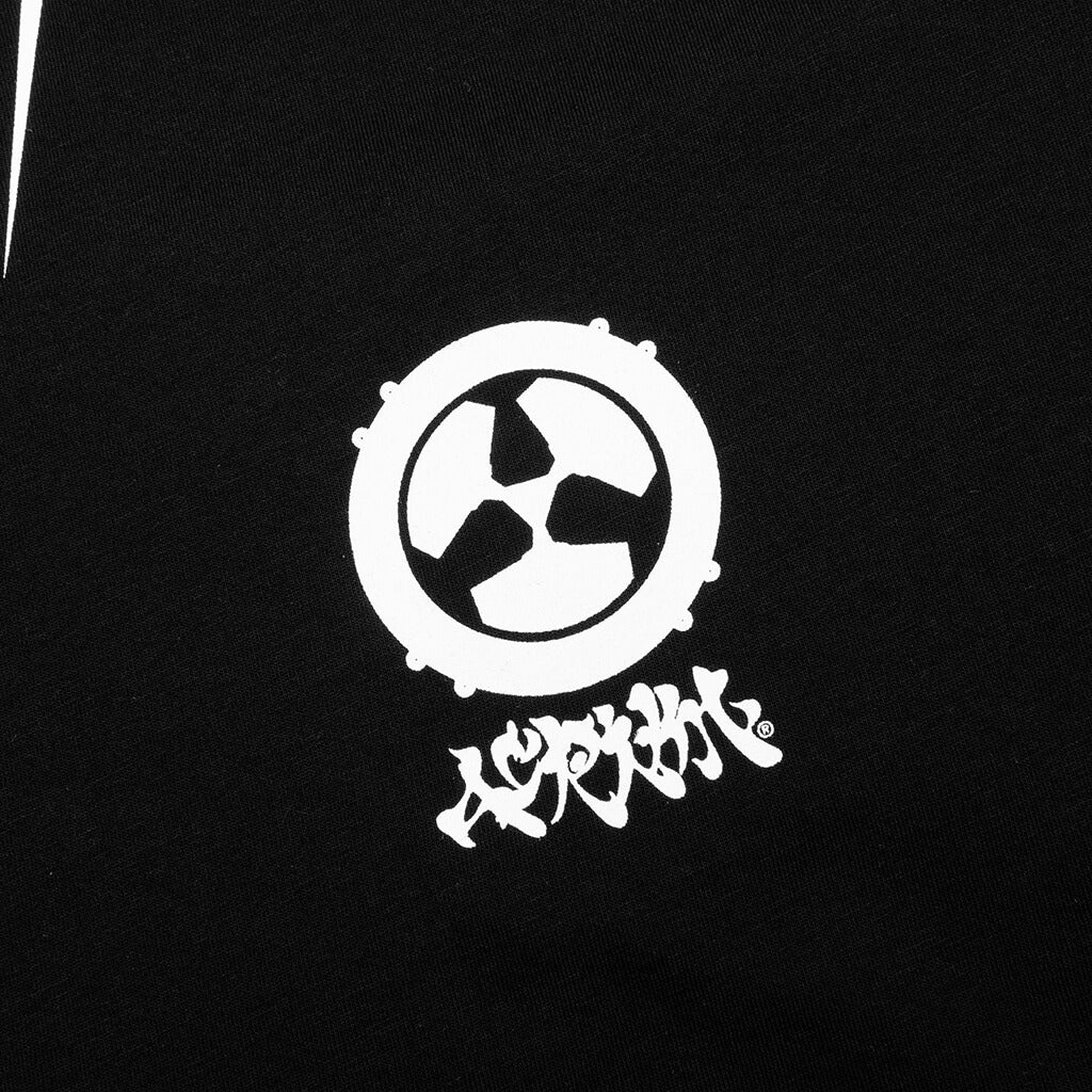 Pima Cotton L/S Tee - Black - Image 3