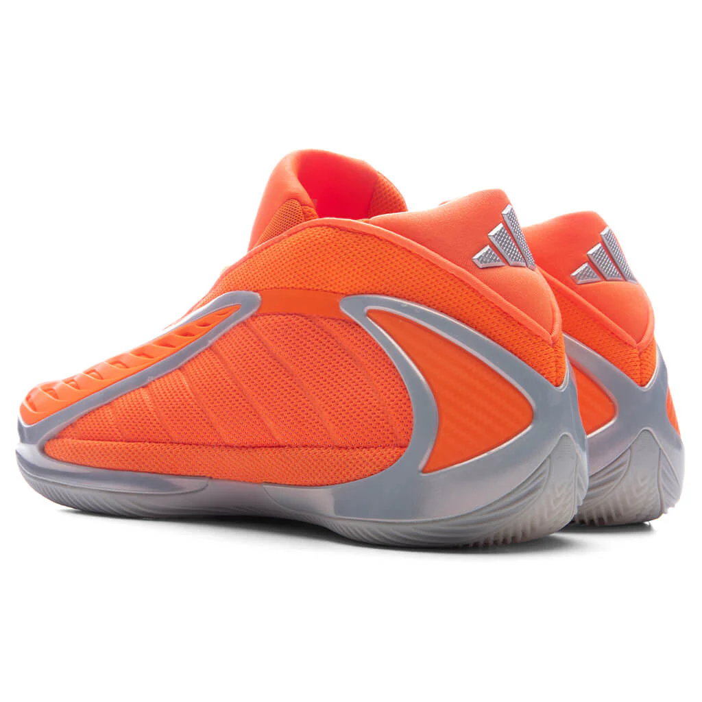 Anthony Edwards 2 - Lucid Orange/Silver Metallic/Grey One - Image 3