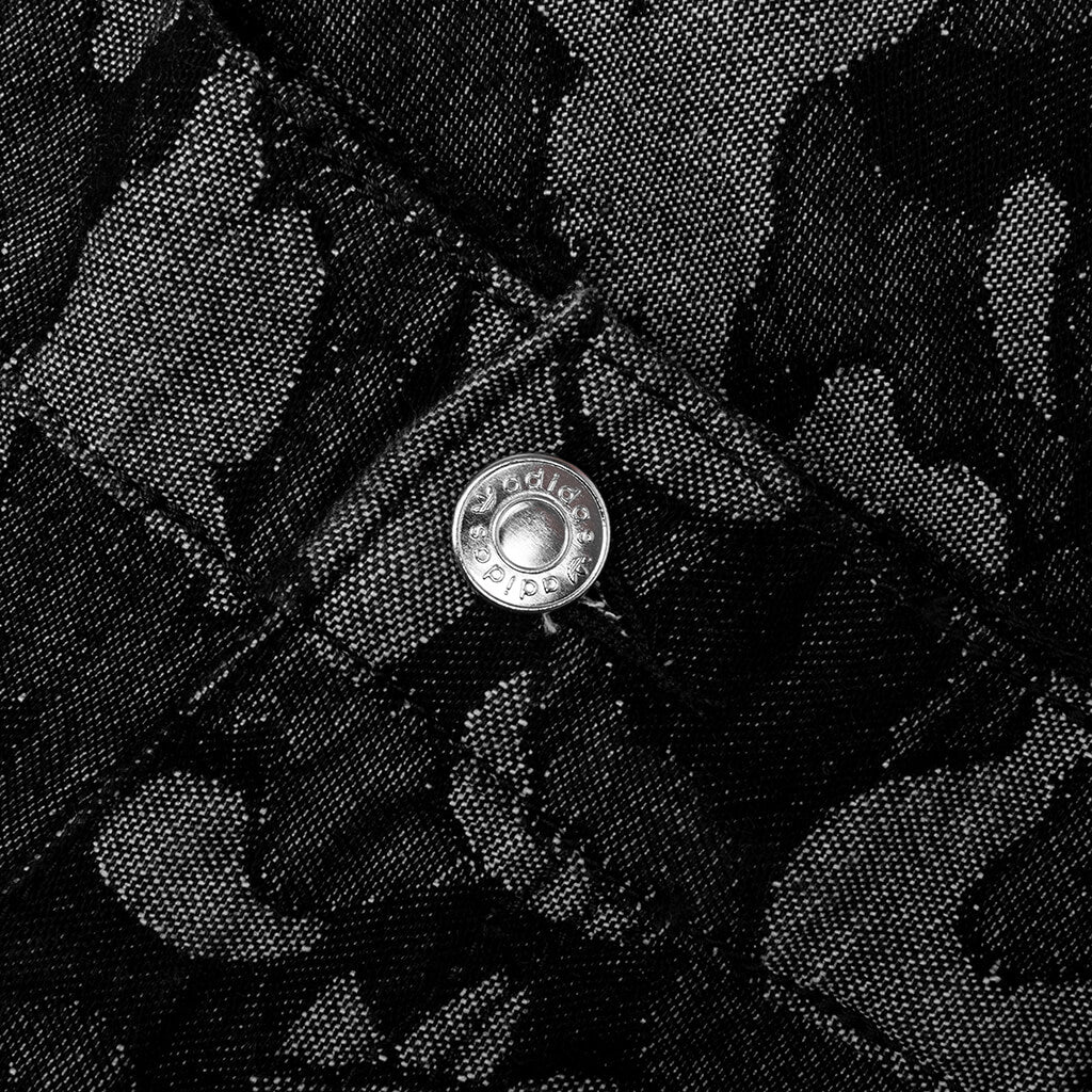 Adidas x BAPE Shark Denim Jorts - Black - Image 3