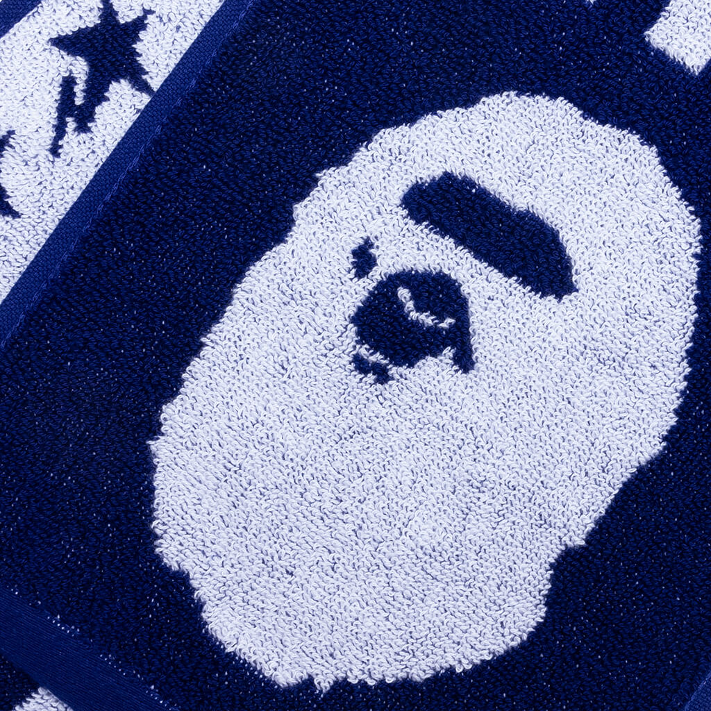 Adidas x BAPE Football Towel - Japan Blue - Image 2