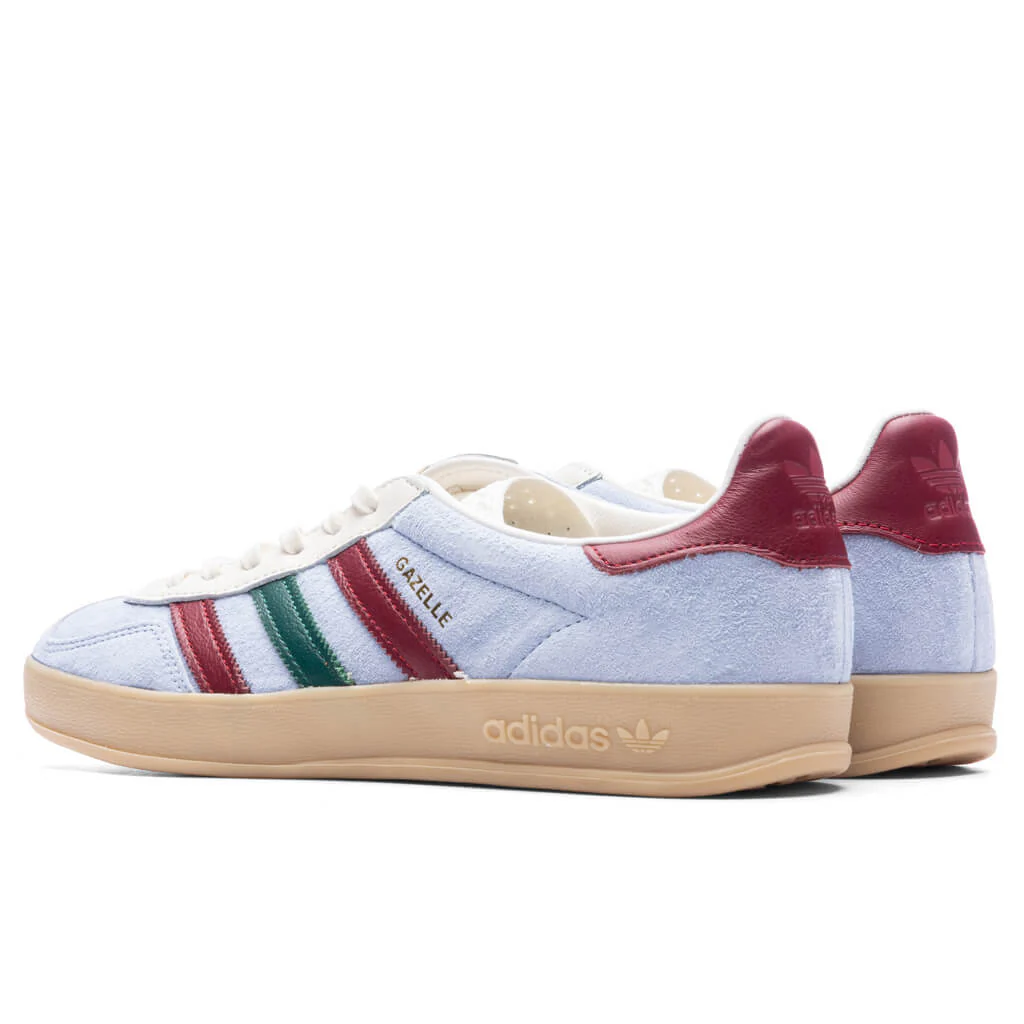Gazelle Indoor - Blue Dawn/Collegiate Burgundy/Collegiate Green - Image 3