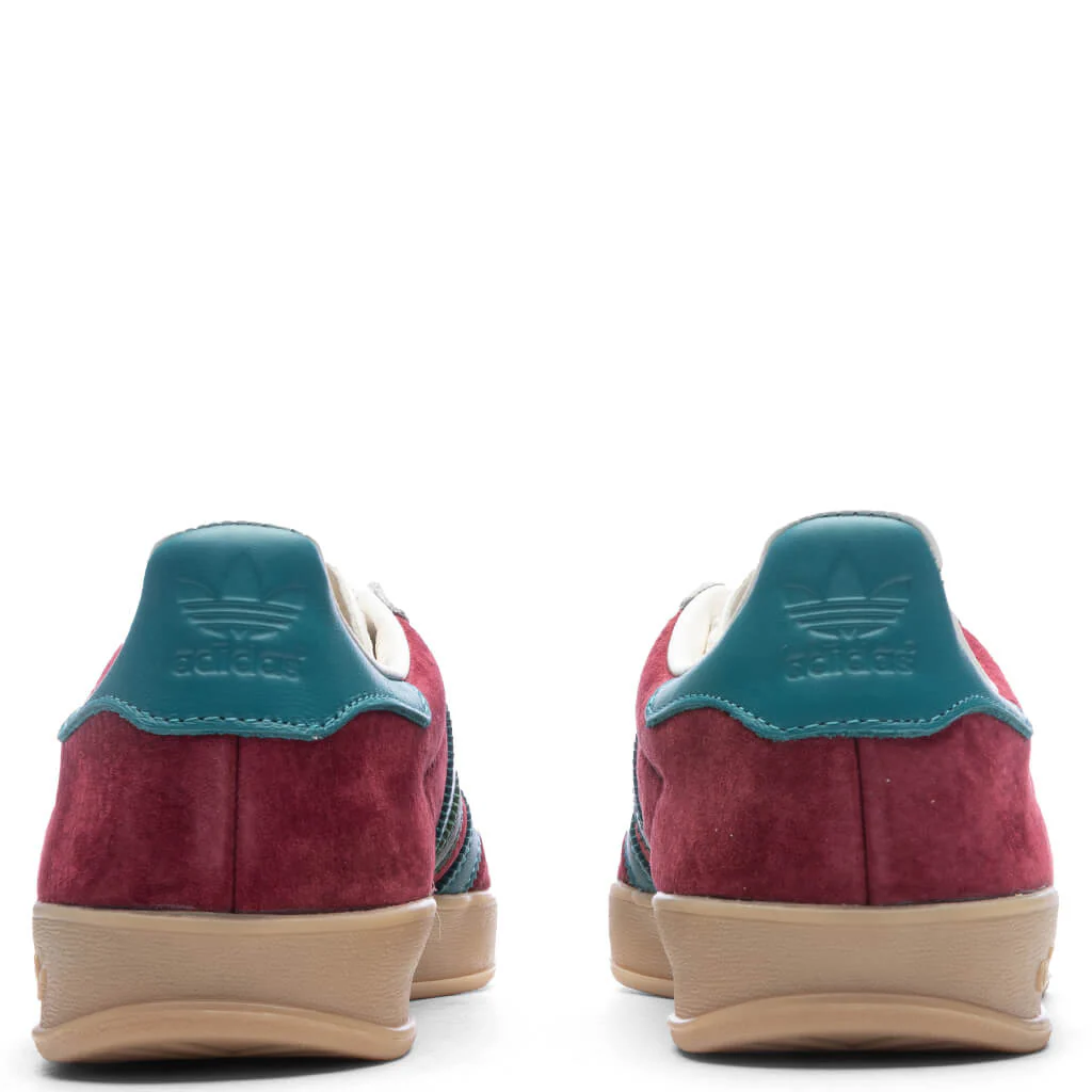 Gazelle Indoor - Collegiate Burgundy/Arctic Fusion/Collegiate Green - Image 4