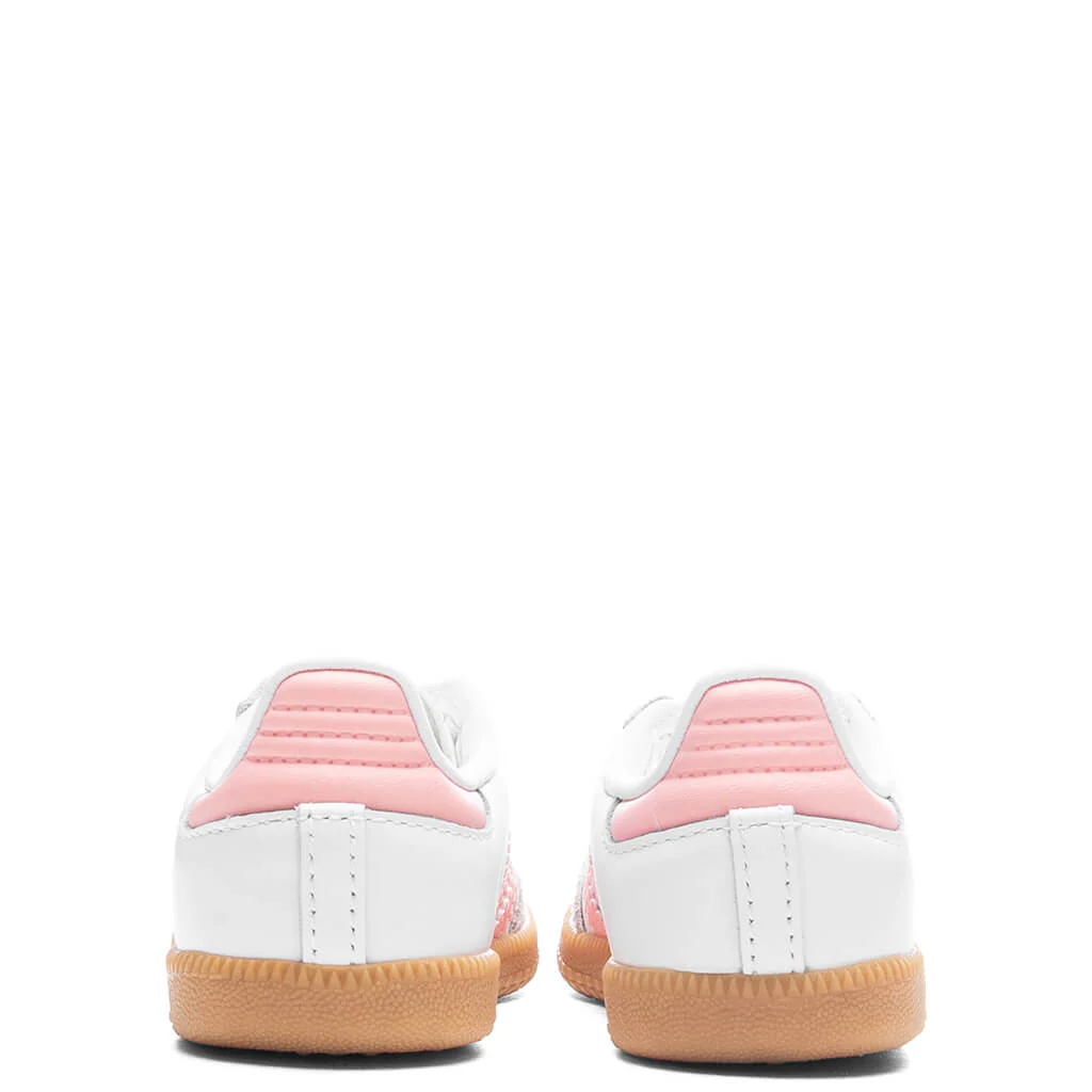 Toddlers Samba OG - Cloud White/Semi Pink Spark/Gum - Image 4