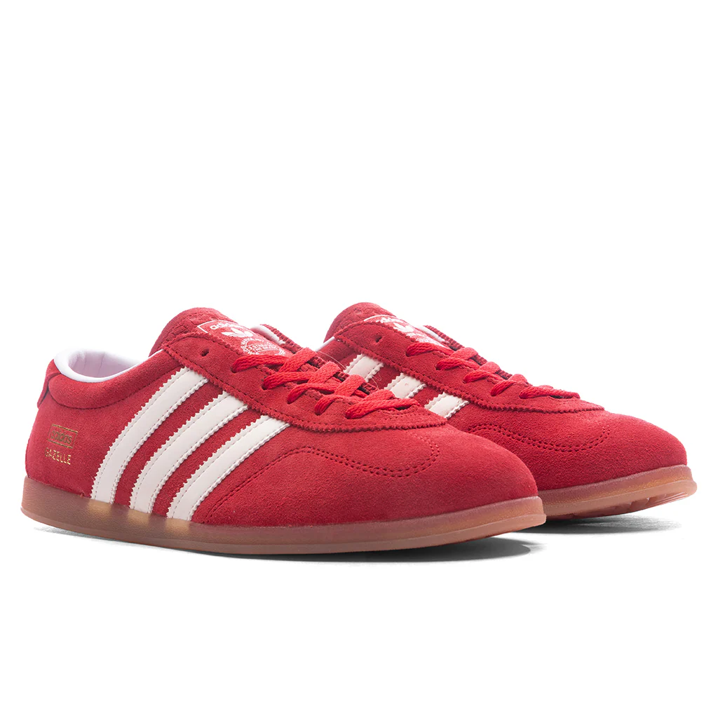 Women's Gazelle Low Pro - Better Scarlet/Cloud White/Gum - Image 2