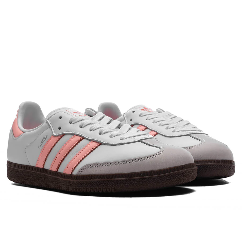 Women's Samba OG - Cloud White/Clear Orange/Coral - Image 2