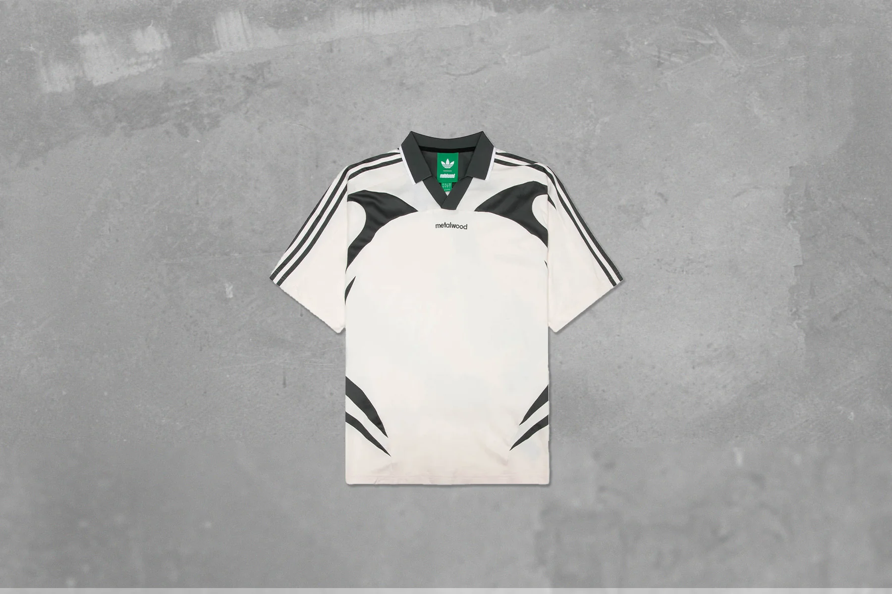 Adidas Originals x Metalwood Studio Polo - White - Image 5