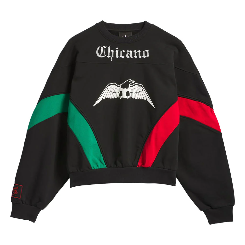 Adidas Originals x Willy Chavarria Fleece Crewneck - Black