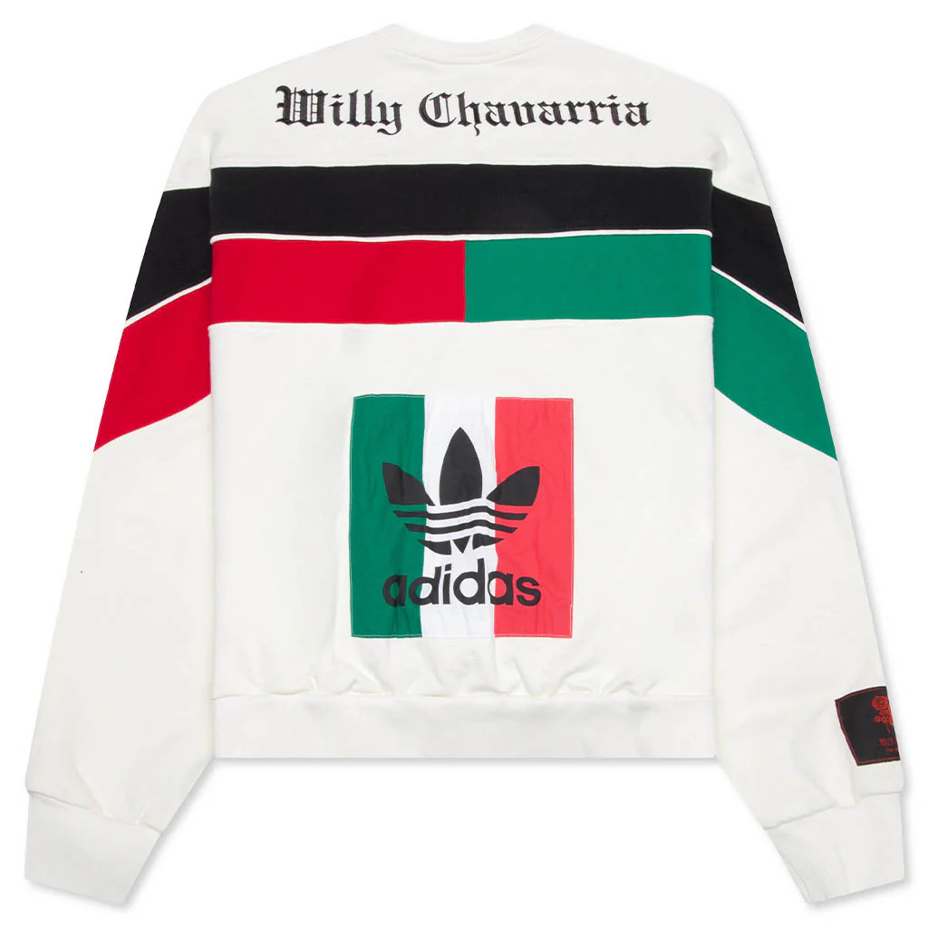 Adidas Originals x Willy Chavarria Chicano Crewneck - Off White - Image 2